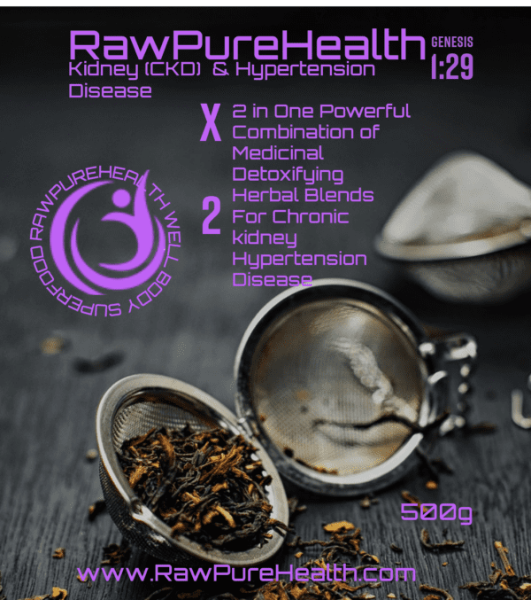 X2  Kidney (CKD) & Hypertension Detoxification Cleanse