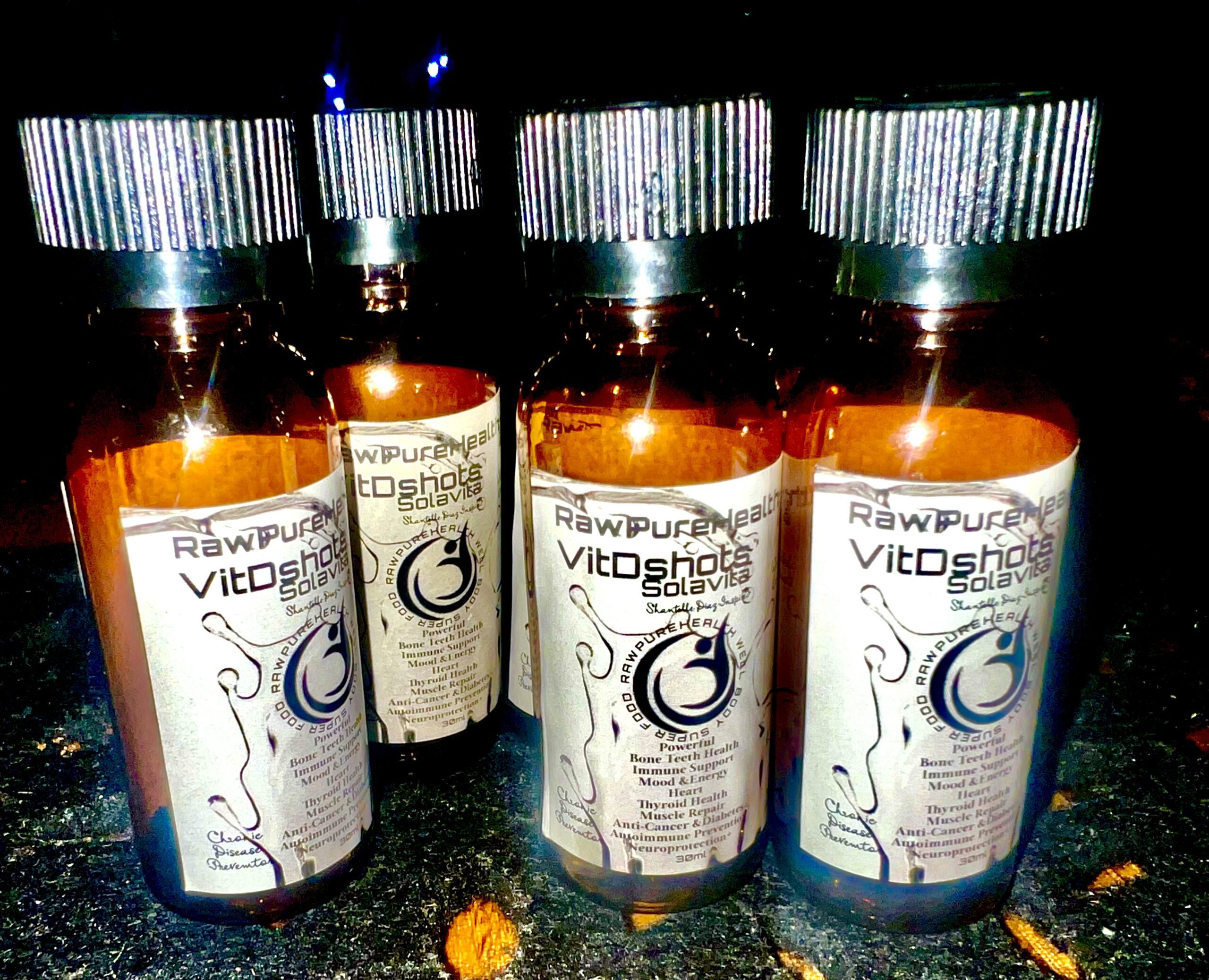 ‘New’ Premium SolaVita VitD K1,k2 + B-Complex Shots x30