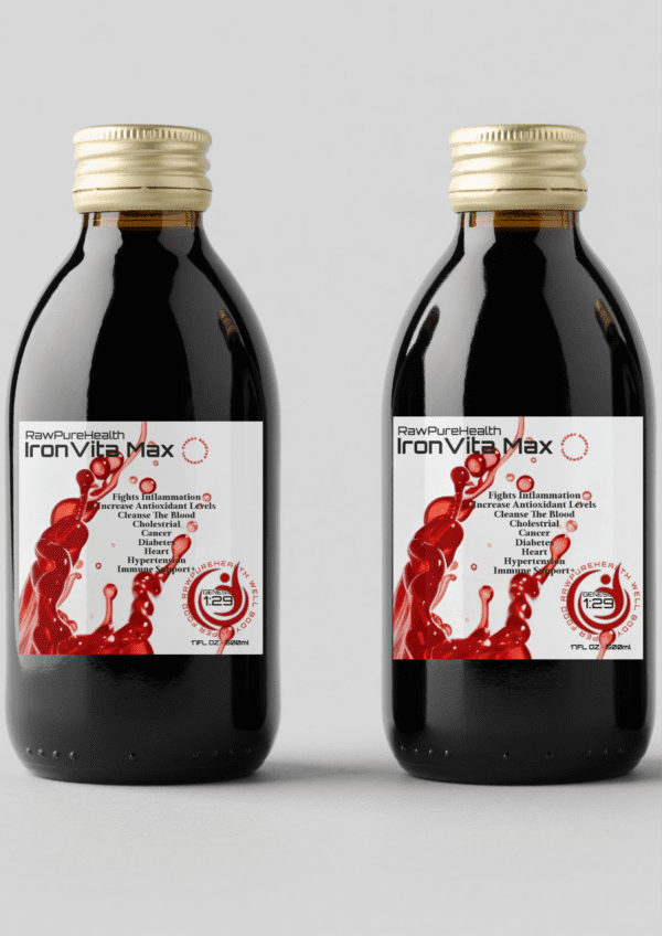 IronVita™ 12-Botanical Blood Restoration Elixir  (500ml)Full-Spectrum Blood & Vitality Support