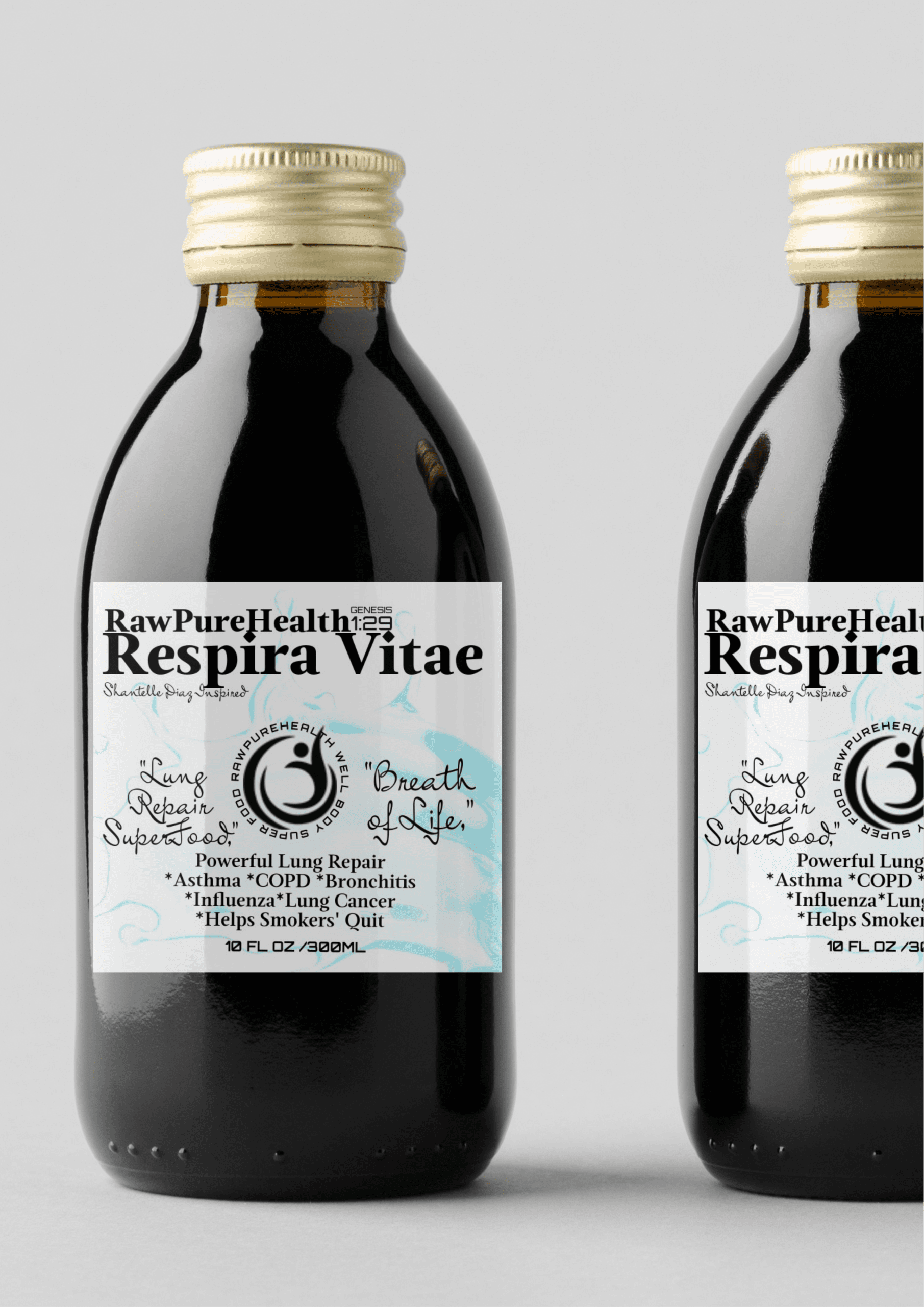 Respira Vitae™ Elite Lung Tonic – Plant-Powered Respiratory Support | 300ml