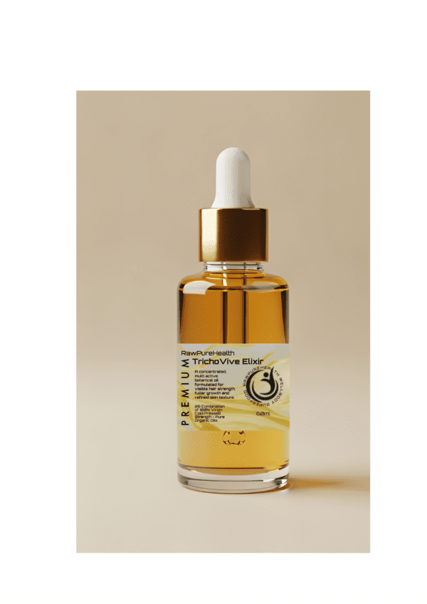 TrichoVive Elixir™ – Clinical Hair Density, Collagen Renewal & Full Body Treatment Oil