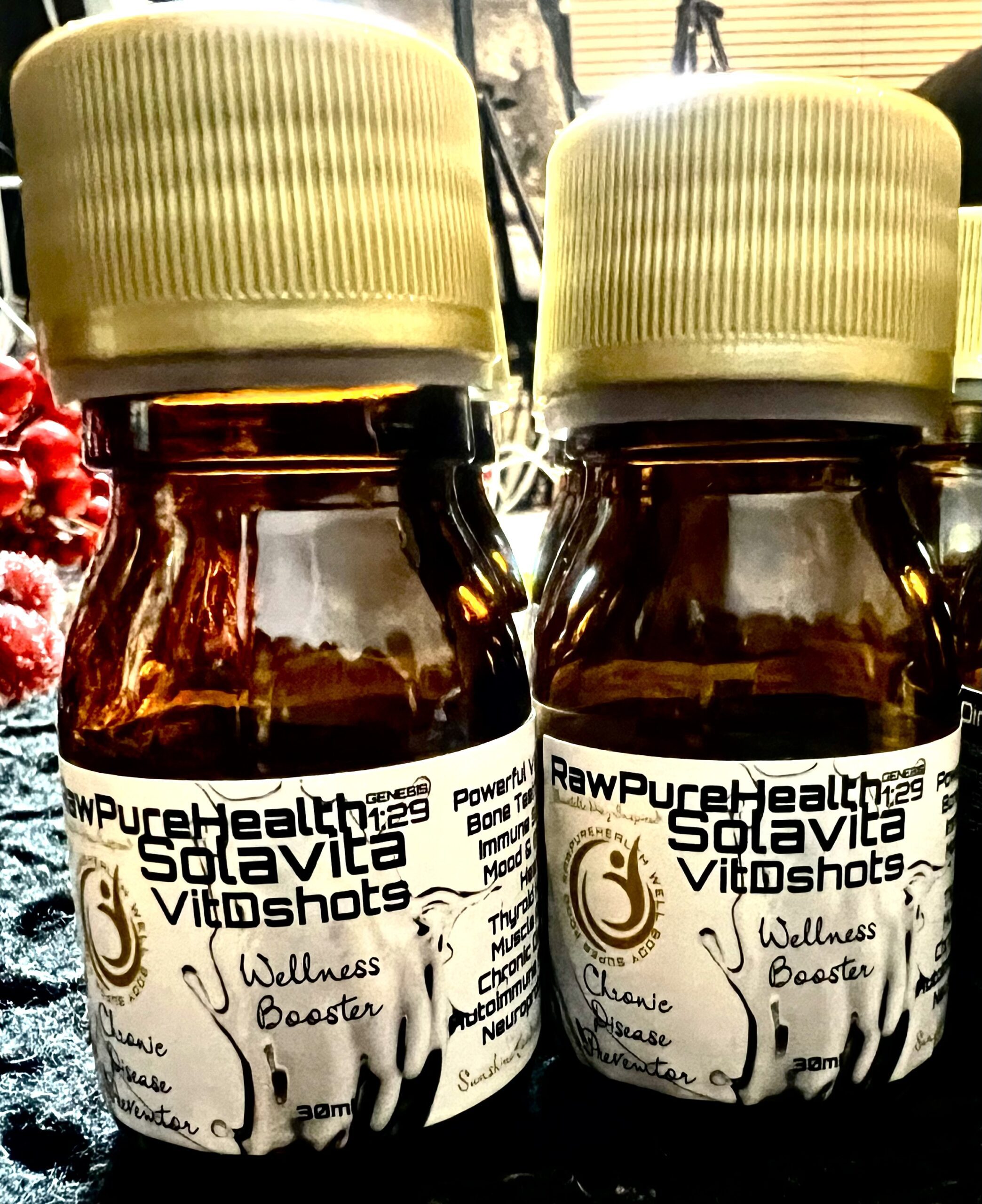 ‘New’ Premium SolaVita VitD K1,k2 + B-Complex Shots x30 - Image 3