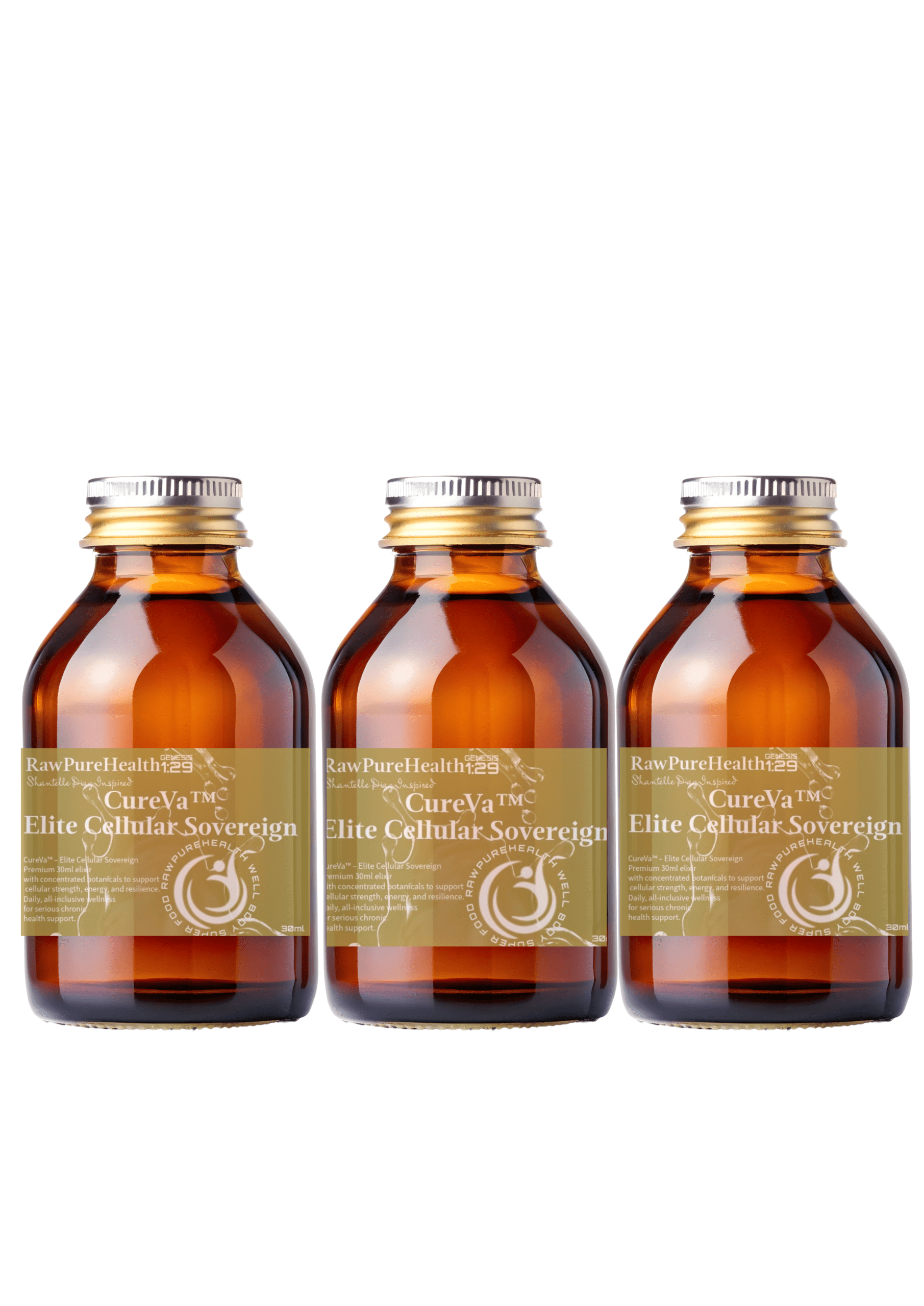 CureVa™ – Elite Cellular Sovereign - Serious Chronic Support x 30 shots daily - Image 2
