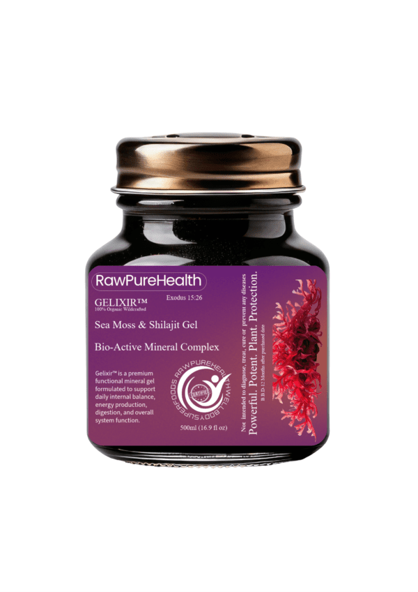 GELIXIR™ Sea Moss & Shilajit Gel Bio-Active Mineral Complex